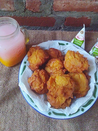 Cara Mudah Menyiapkan Resep Odading Tape n Santan ~ Kue Bohong Tape n Santan yang Uenak Anti Ribet, Sempurna