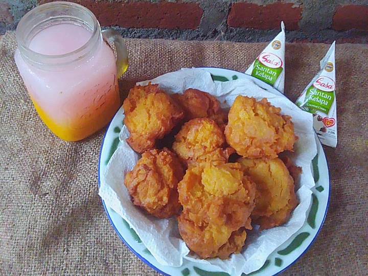 Cara Mudah Menyiapkan Resep Odading Tape n Santan ~ Kue Bohong Tape n Santan yang Uenak Anti Ribet, Sempurna