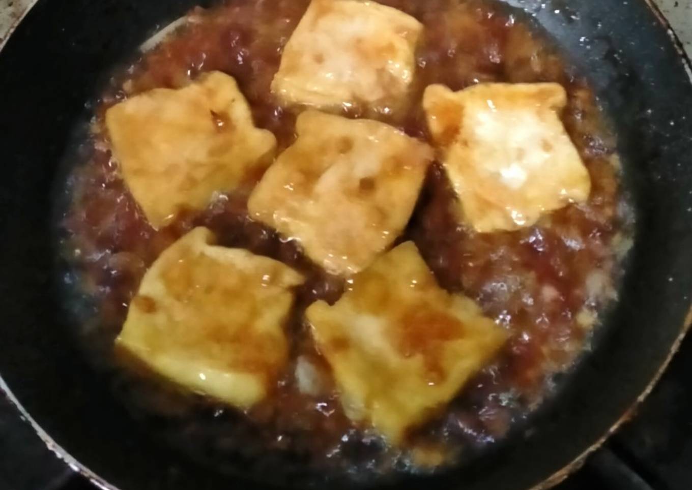 Tahu Saus Hitam