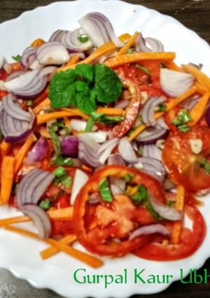 A picture of Emerald Fresh Tomato & Basil Garden Salad.