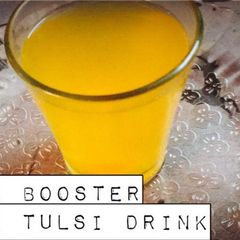A picture of TULSI GELOY KADHA IMMUNITY BOOSTER💛🍸.