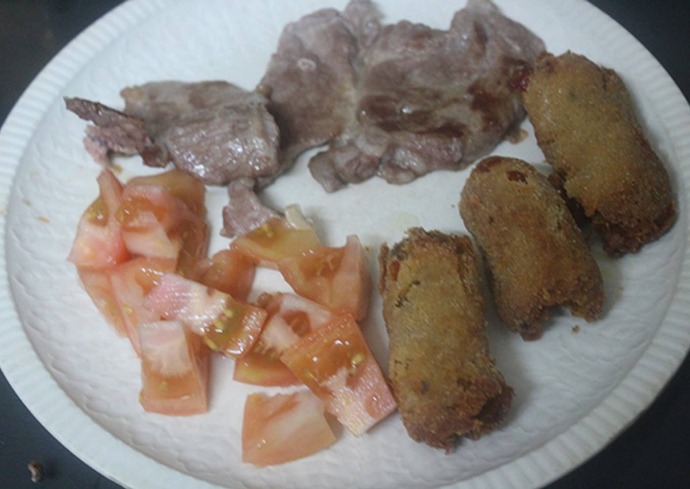 Croquetas de calabaza con tocino