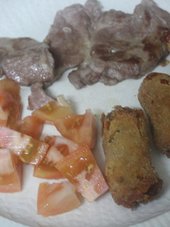 Una foto de Croquetas de calabaza con tocino