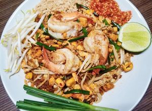 รูปของ ผัดไทยกุ้งสด