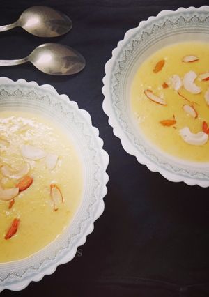 स्वीट डिश मकुटी (sweet dish mukuti recipe in Hindi) रेसिपी मुख्य फोटो