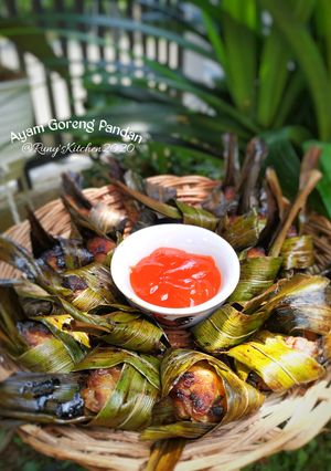 Foto resep Ayam Goreng Pandan (airfryer)