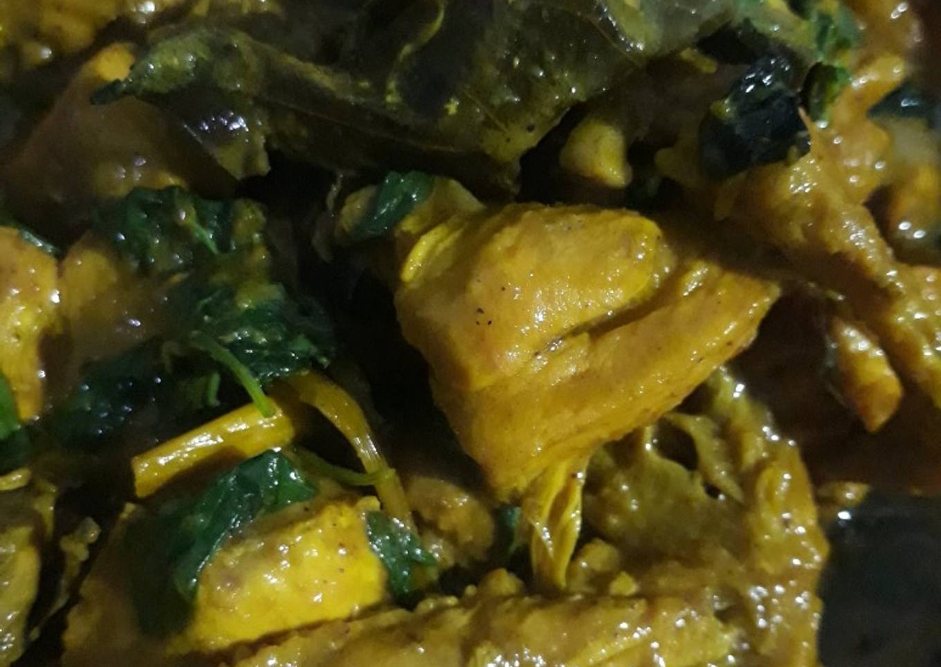 AYAM SORI (Ayam bumbu kuning Kemangi)
