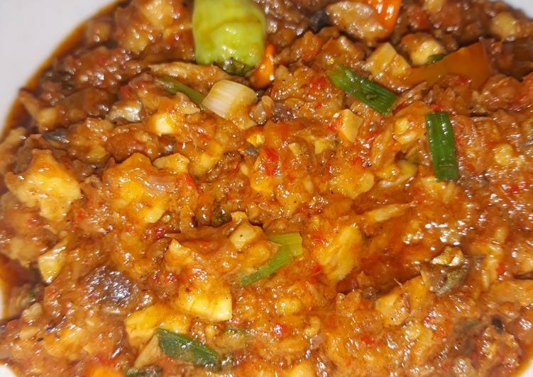 Sambal Bajak Tempe Pedo (Wajib Mencoba gaes.., karena rasa..👍)