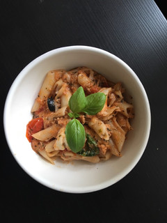 Tonhalas penne 🐟 recept fotója
