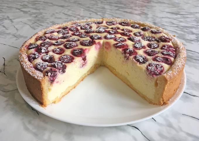 Творожный пирог — рецепт с фото