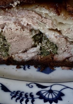 A picture of 300. California Farm Ham Wellington.