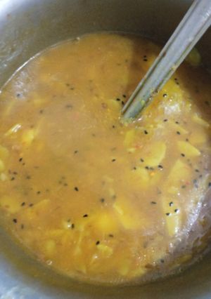 A picture of Aloo ki bhaji.