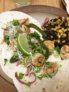 A picture of Mojito Shrimp Tacos.