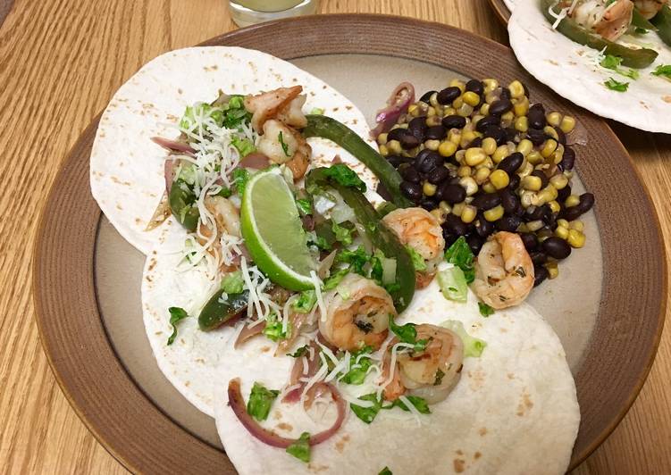 Recipe of Super Quick Homemade Mojito Shrimp Tacos