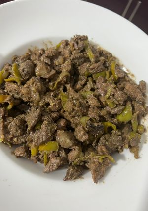صورة لوصفة كبد وقوانص فراخ