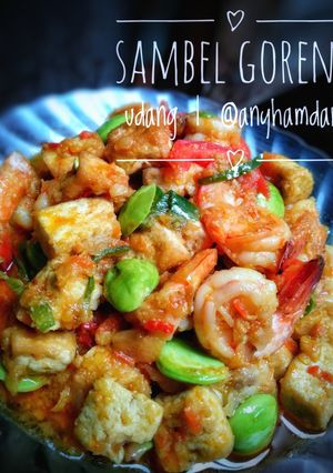 Foto resep Sambel goreng udang