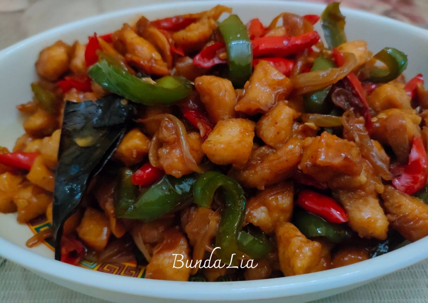 Tumis Ayam Paprika