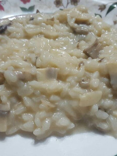 Una foto de Risotto de champiñones