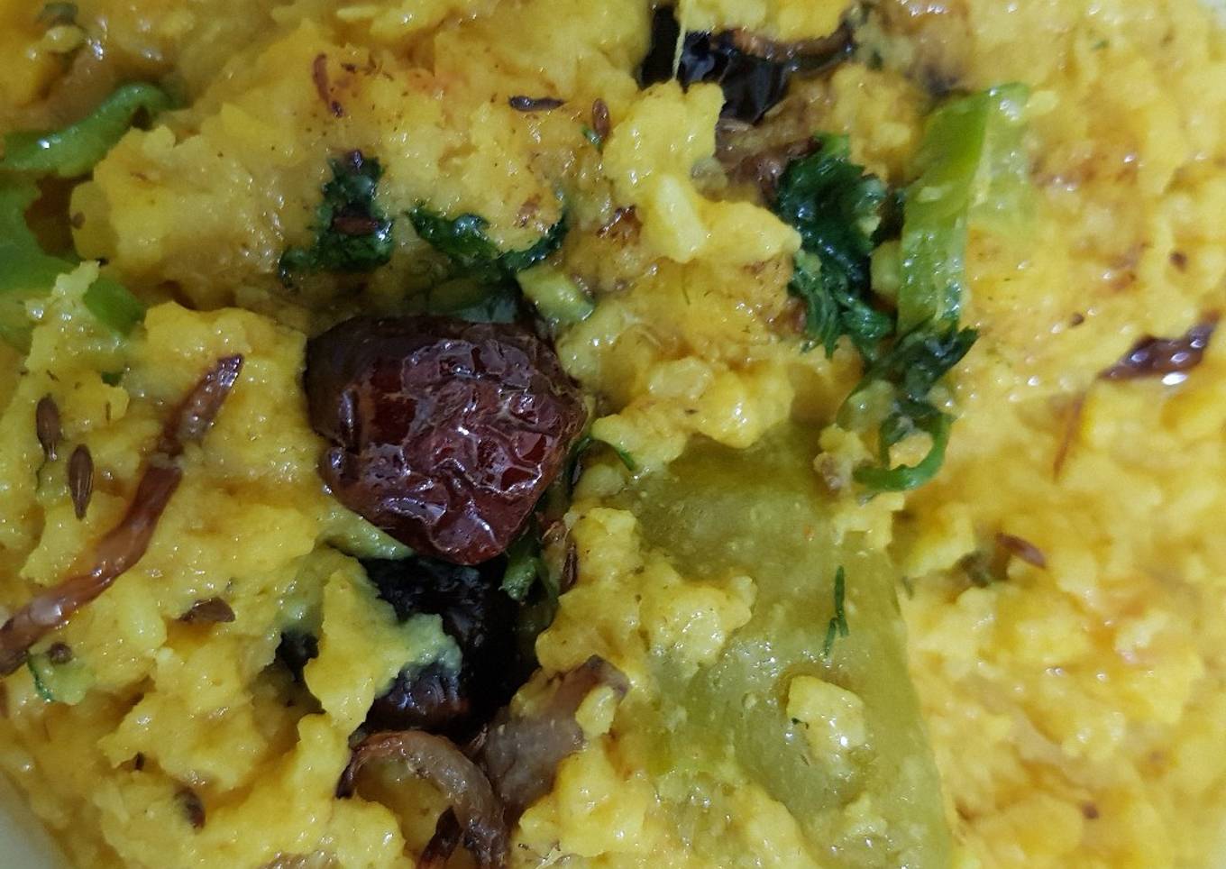 3 colour recipe Daal