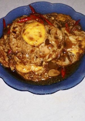 Foto resep Tumis telur ceplok kecap ala simple