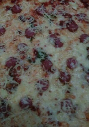 Foto resep Pizza Sosis Keju