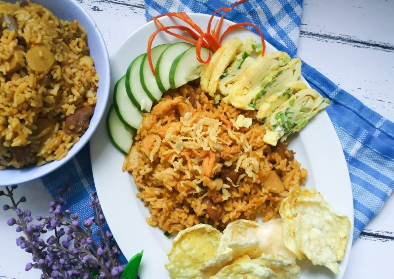 Nasi Goreng Teri Medan Enak