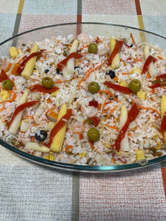 Una foto de Ensaladilla de arroz
