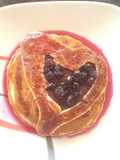 Blueberry pancakes