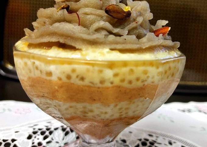 How to Prepare Quick Layered Sago Puding for Vrat