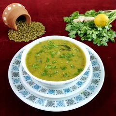 A picture of Green gram (Moong) Soup.
