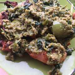 A picture of Sambal Cibiuk.
