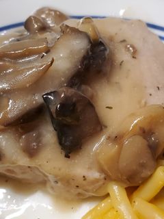 A picture of My Baked Cream Of Mushroom Pork Chops.