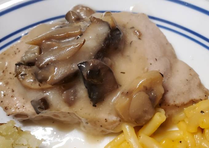 Easiest Way to Prepare Speedy My Baked Cream Of Mushroom Pork Chops
