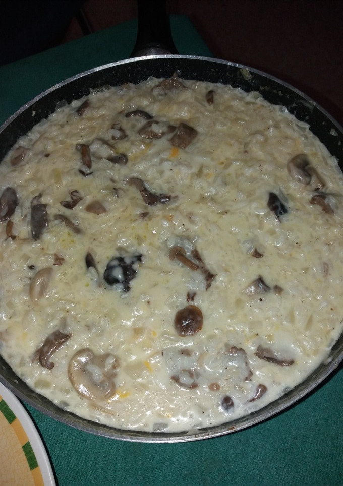 Una foto de Risotto de setas
