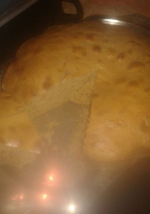 Una foto de Bizcochuelo básico soufflé de dulces de leche