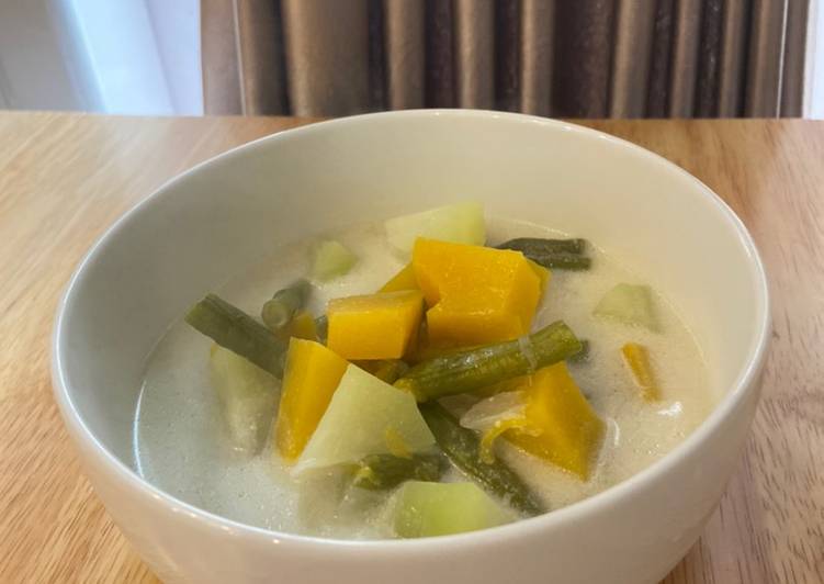 Bahan meracik Sayur Santan yang Menggugah Selera