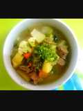Sup Daging Sayur Segar