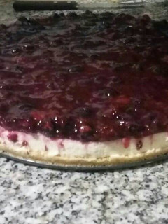 Una foto de Cheesecake de frutos rojos