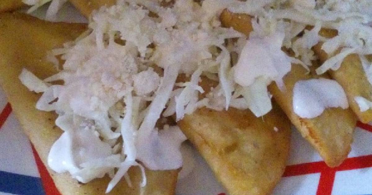 Empanadas de queso Oaxaca 🌹🌹🌹 Receta de Wendy Cookpad