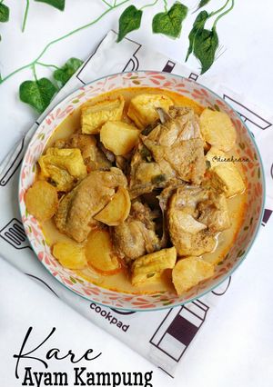 Foto resep Kare Ayam Kampung 🐔