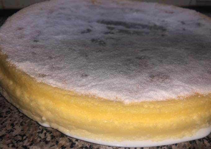 Pastel de queso japonés Receta de Alicia Mosquero Franco- Cookpad