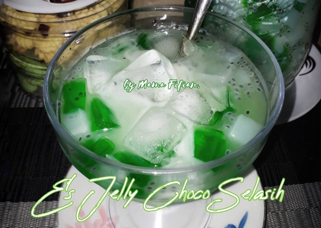 Es Jelly Choco Selasih