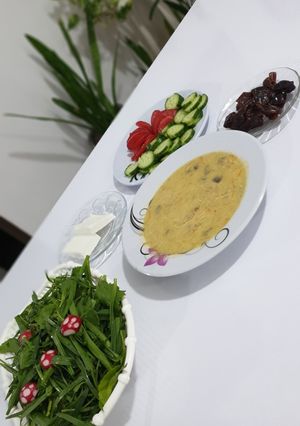 عکسی از دستور سوپ شیر و قارچ🍄😋👌🏻