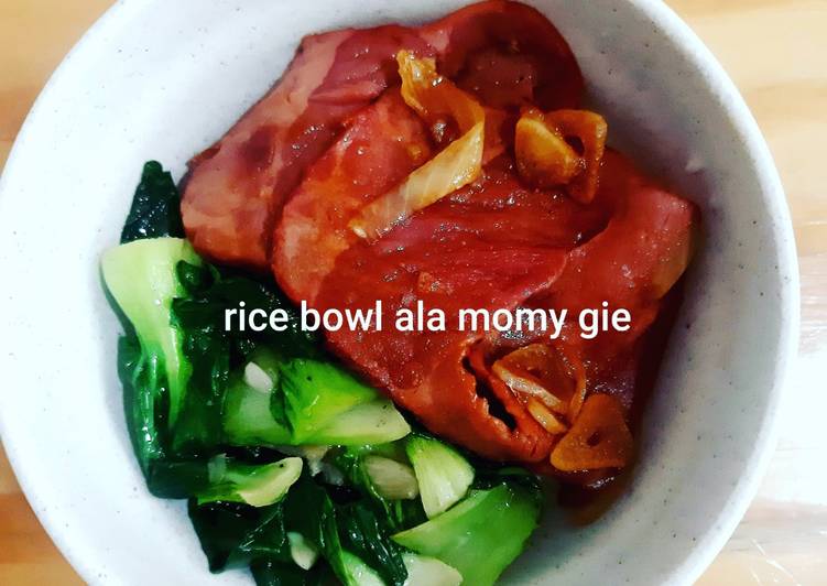 Rice Bowl ala Momy Gie