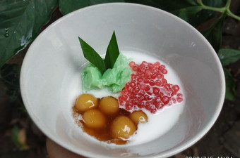 Resep Jenang Campur - Bubur Sumsum, Biji salak, Mutiara Murah