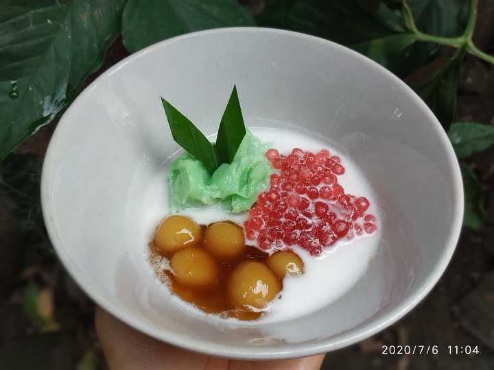 Resep Jenang Campur - Bubur Sumsum, Biji salak, Mutiara Murah