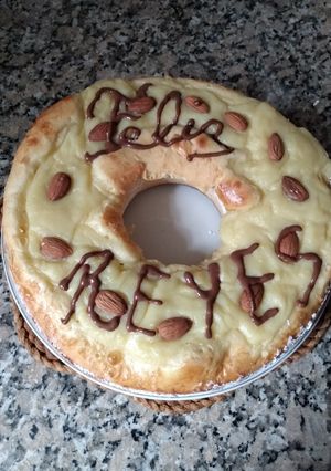Una foto de Rosca de Reyes s/ gluten
