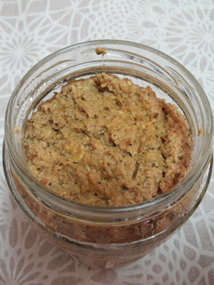 Una foto de Carne picada de nuez baja en grasa, sin gluten y vegana