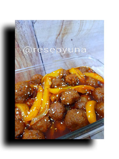 Foto resep Bistik Bola Daging