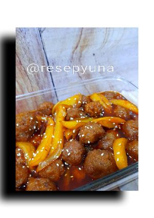 Foto resep Bistik Bola Daging